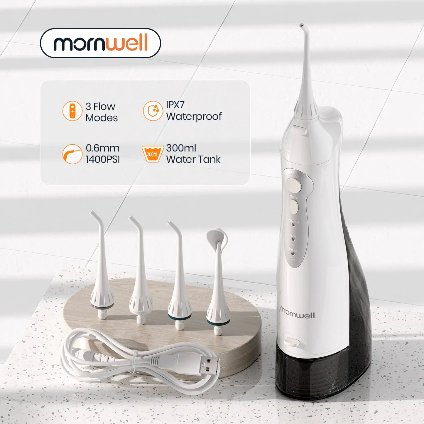 USB Rechargeable Water Flosser